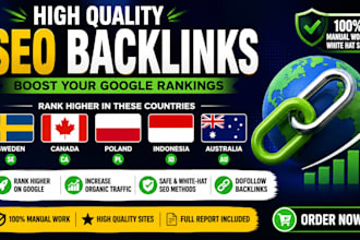 do seo backlinks from sweden, canada, poland, indonesia and australia