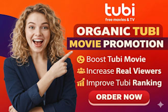 do organic tubi promotion boost tubi movie increase tubi viewers and ranking
