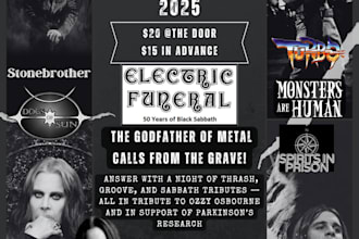 create custom gig posters for your band or event   no ai