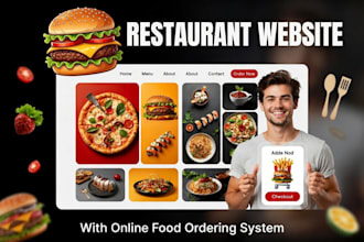 design restaurant website on wordpress with online ordering
