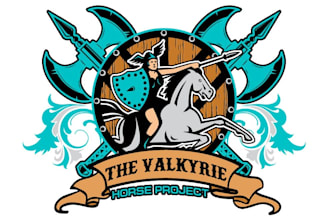design modern horse logo