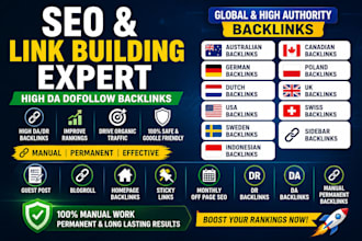 do permanent high da dofollow backlinks blogroll sidebar and homepage