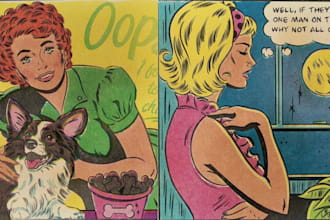 retro comic vintage comic pop art retro illustration vintage poster comic book
