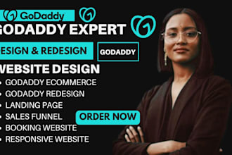 build a responsive godaddy website using godaddy website builder