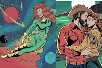 retro comic vintage comic pop art retro illustration vintage poster comic book