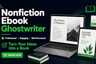 be your nonfiction ghostwriter and write a professional book
