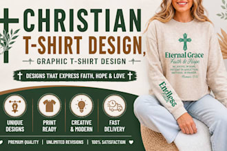 design christian t shirt religious bible verse tshirt christian apparel pod