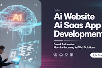 develop best ai website ai web application ai saas app ai software development