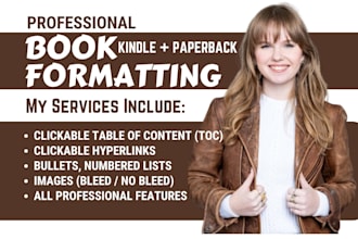 kdp paperback formatting kdp kindle book typesetting formatting kdp book layout