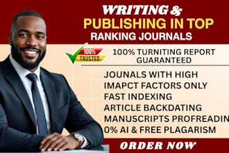 write public research article, journal increase citation manuscript writing