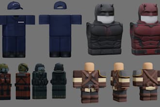 roblox clothing outfits shirts pants avatar wear streetwear anime fashion