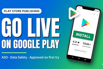 publish your android app on google play store with aso