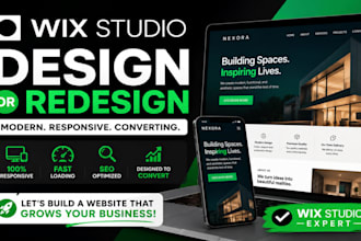 do wix website design wix studio for your wix ecommerce and redesign wix website