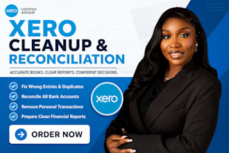 be your expert xero bookkeeping, cleanup, reconciliation, accounting services