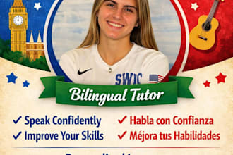 teach you english or spanish with personalized lessons
