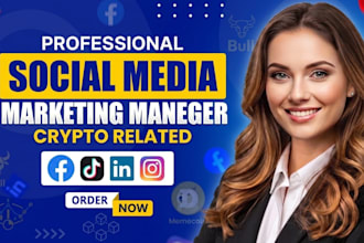 be your farcaster crypto marketing manager web3 ai nft token dao crypto content