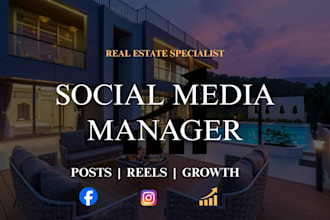 manage your real estate social media professionally
