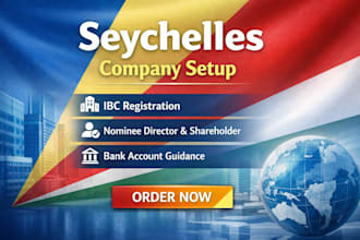 register your seychelles ibc offshore company with rbo filing, nominee director
