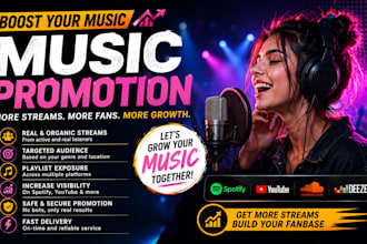 boost music promotion and streams