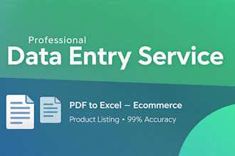 accurate ecommerce data entry and invoice processing