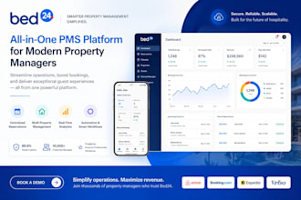 integrate bed24, airbnb listing optomization, optimize pms and other platforms