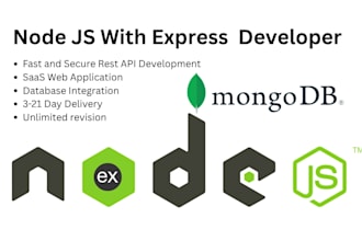 be your node js, express, react js and next js developer for full stack website