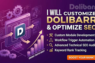customize dolibarr CRM and provide advanced SEO services