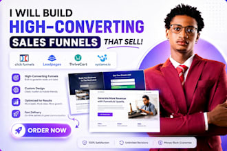do gohighlevel landing page, funnelish, simvoly, samcart, thrivecart page design