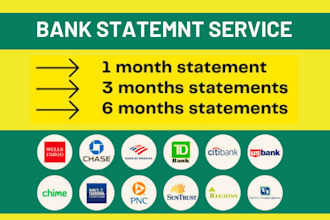 do bank statement reconciliation and conversion