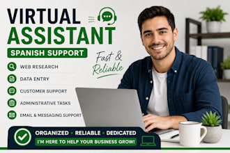 be your virtual assistant in spanish