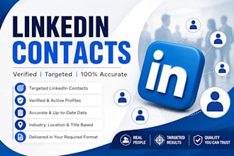 do linkedin contact and company research