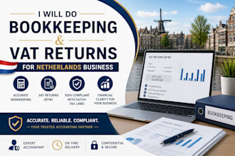 do bookkeeping and vat returns for netherlands business