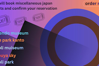 book kyoto museum, shibuya sky, ghibli museum, poke park kanto ticket in japan