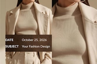 do instagram posters for your fashion and business