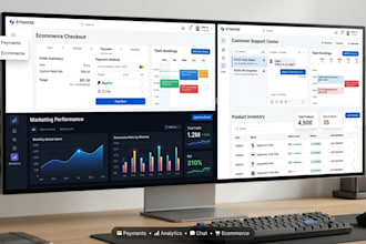 build a modern ai website for ecommerce saas and tech businesses