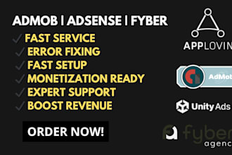 help to create admob adsense and fyber digital account