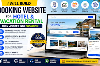 build travel website, tour agency and booking website