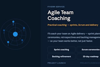 coach your team on agile, scrum and sprint delivery