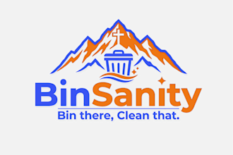 design a bold, professional logo for your commercial trash bin cleaning business