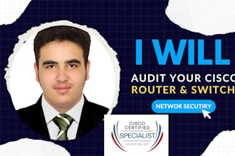 audit your cisco router and switch network security