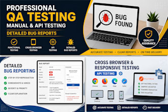 software QA tester web mobile app testing