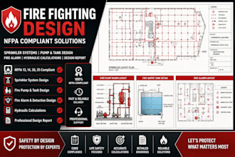design fire protection and fire fighting systems based on nfpa standards
