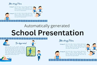 do school presentation for you