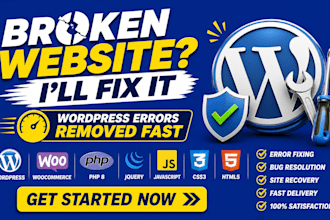 debug and fix wordpress customization issues