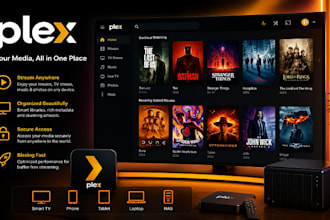 install and configure plex on your nas or vps server with full optimization