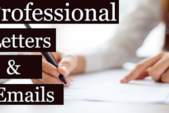 write convincing professional emails and business letters