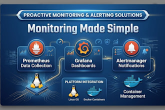 setup grafana prometheus server monitoring and alerts