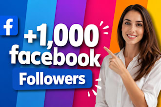 organically promote 1,000 facebook followers fast