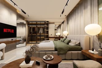 create realistic interior renders