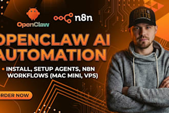 install open claw, setup openclaw ai agents n8n automation on mac mini, vps